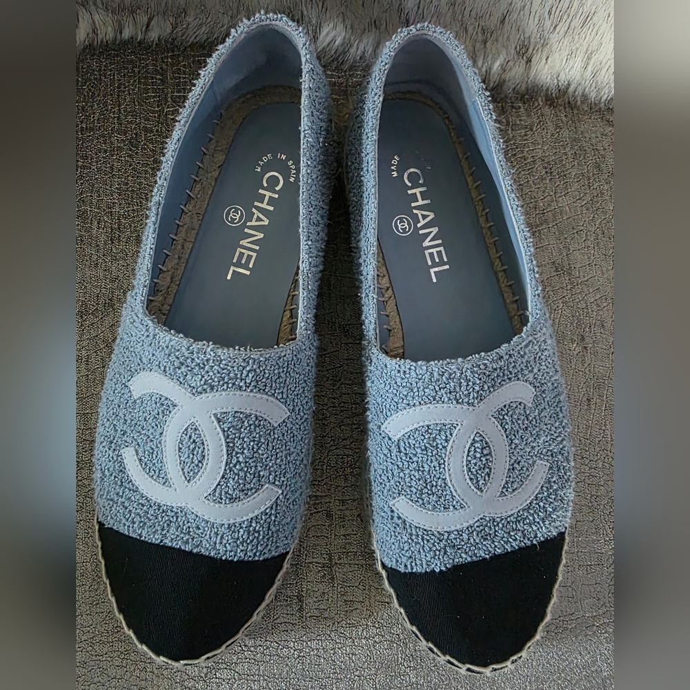 Chanel Women's Blue Espadrilles